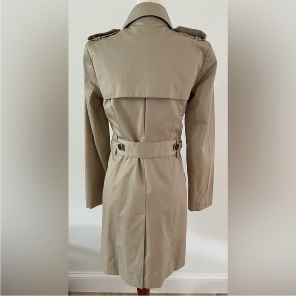 Banana Republic Khaki Trench Coat - S - Picture 6 of 6